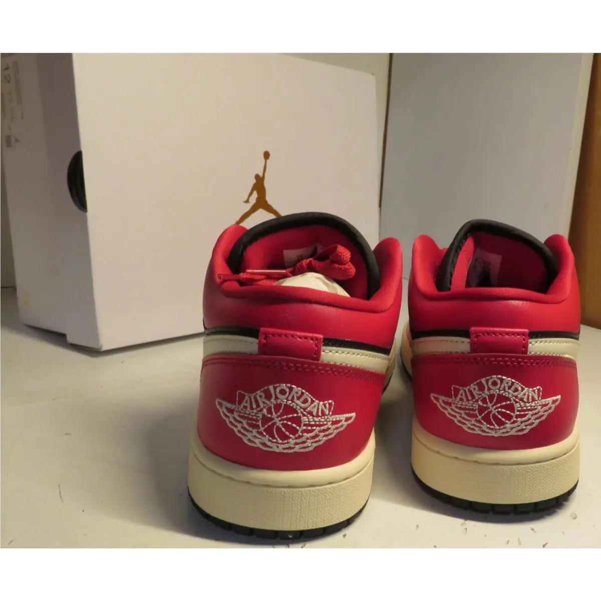Nike shoes - Air Jordan 1 Low - Air Low - DC0774 605 - Red 10