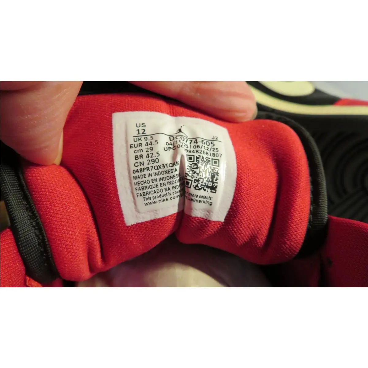 Nike shoes - Air Jordan 1 Low - Air Low - DC0774 605 - Red 14