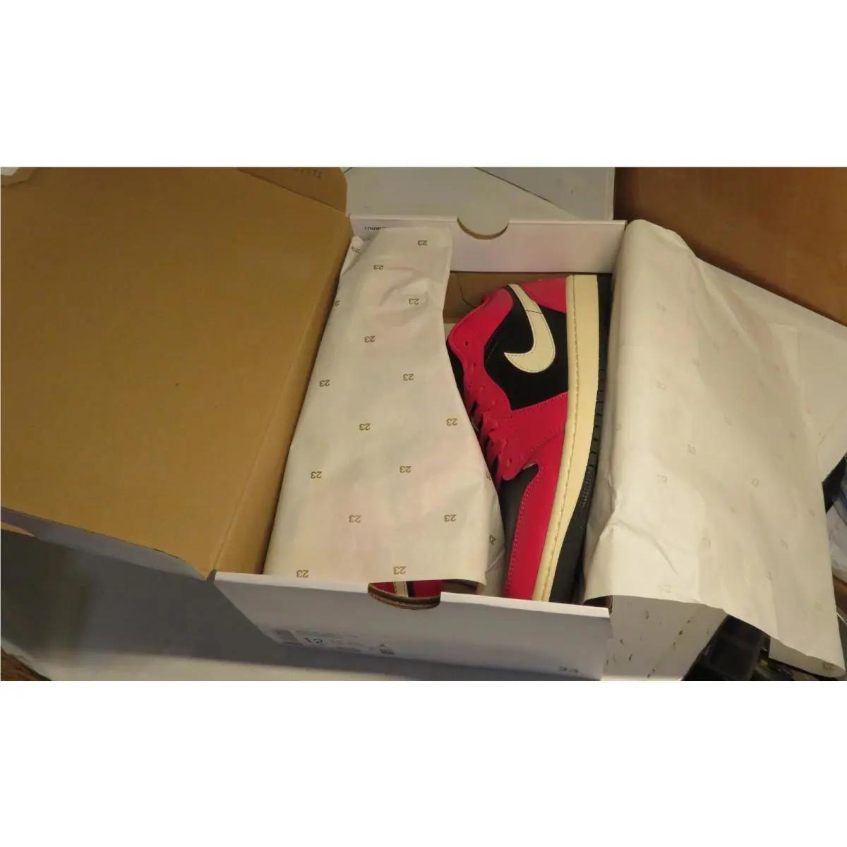 Nike shoes - Air Jordan 1 Low - Air Low - DC0774 605 - Red 3