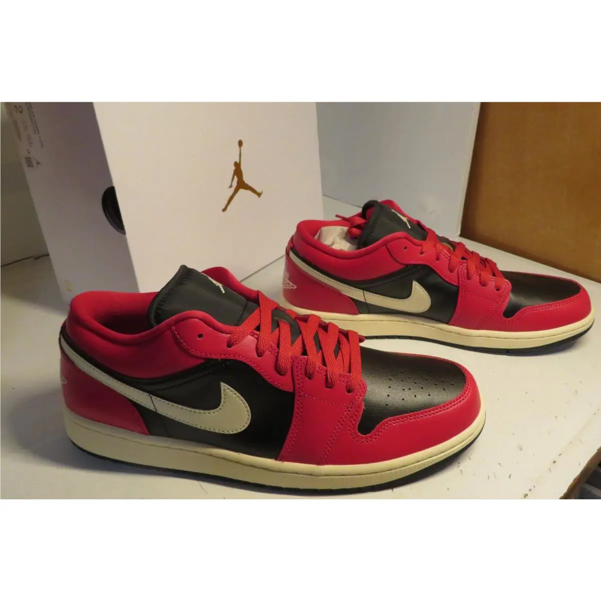 Nike shoes - Air Jordan 1 Low - Air Low - DC0774 605 - Red 4