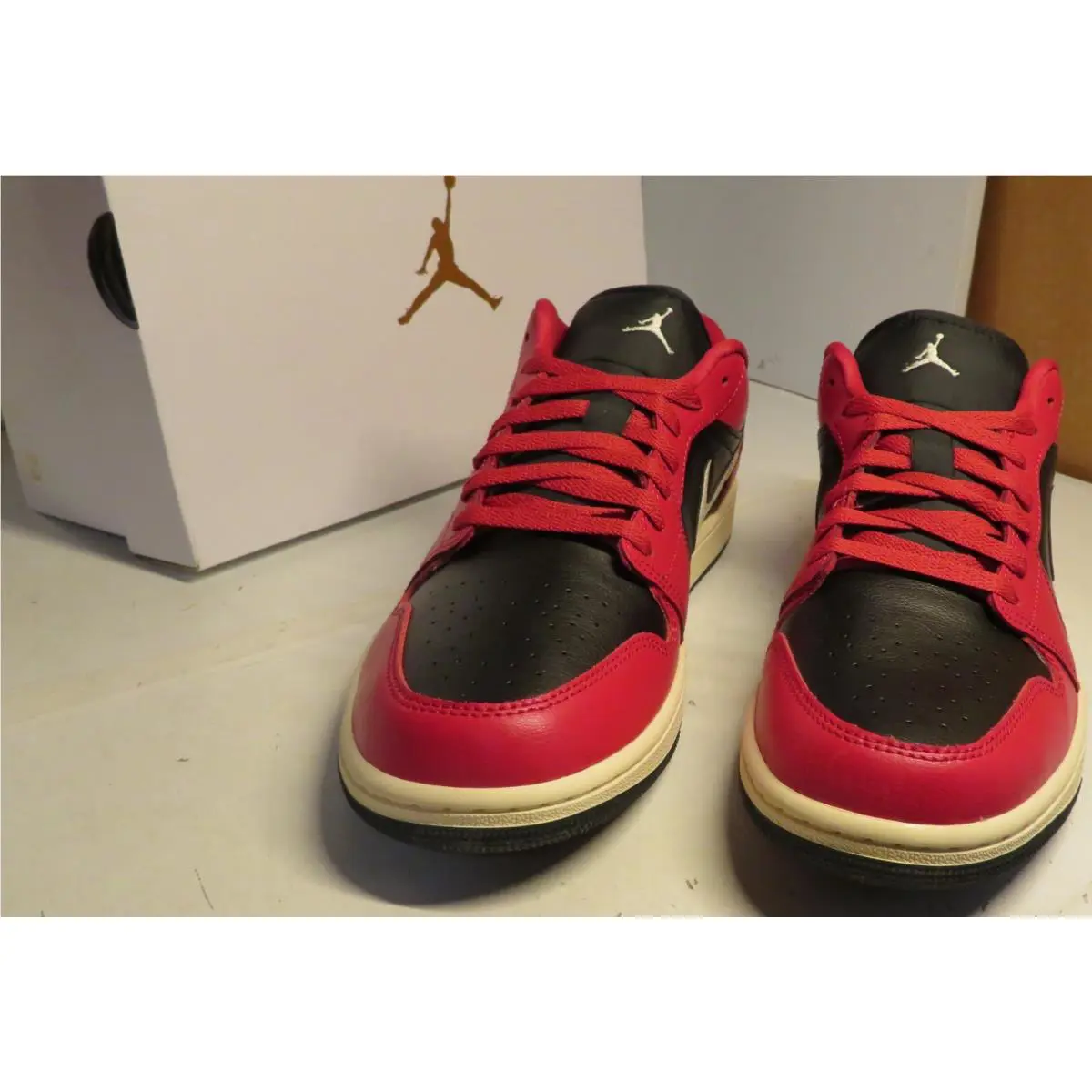 Nike shoes - Air Jordan 1 Low - Air Low - DC0774 605 - Red 7
