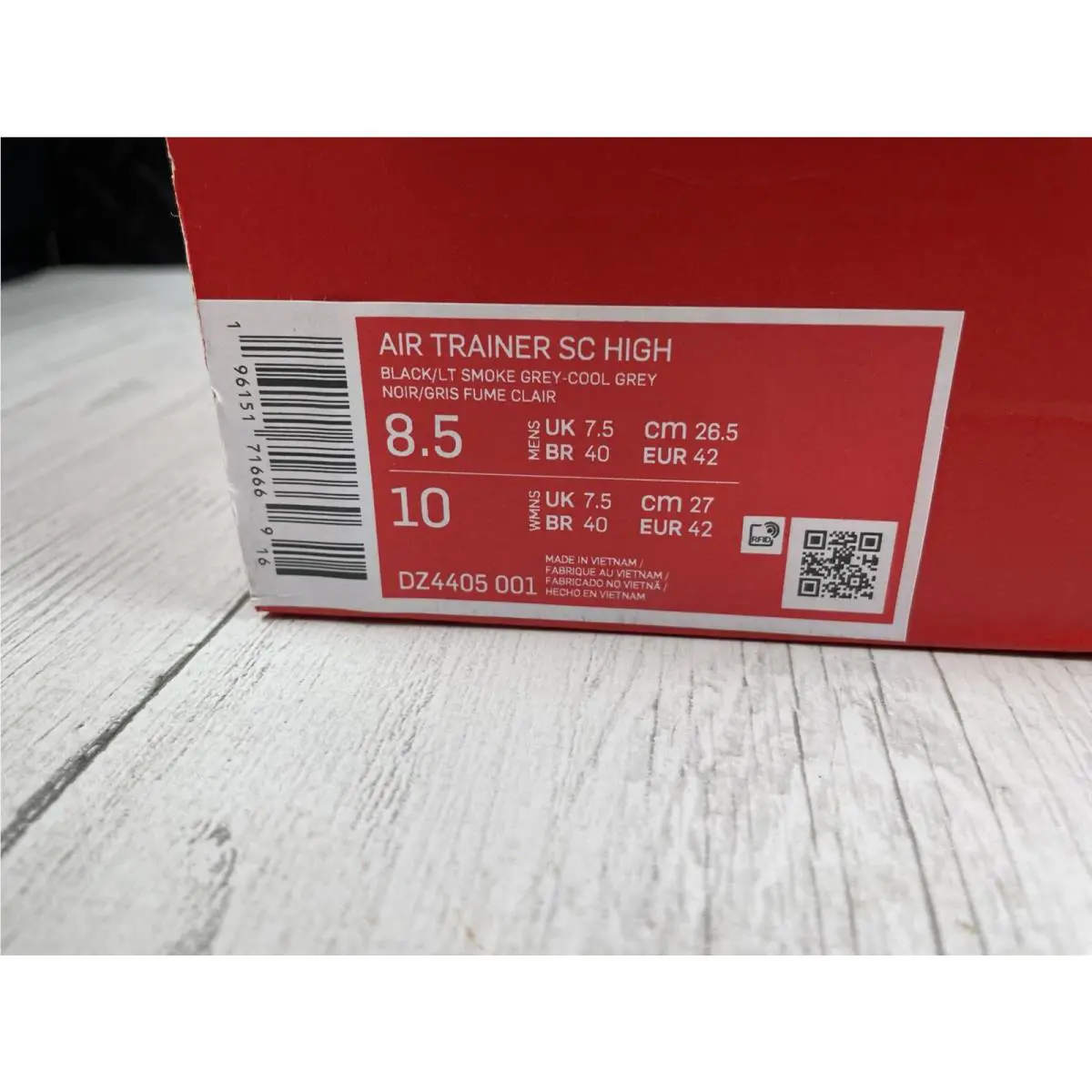 Nike shoes - Nike Air Trainer - Air Trainer - DZ4405 001 - Black (UPC: 0196151716669) 10