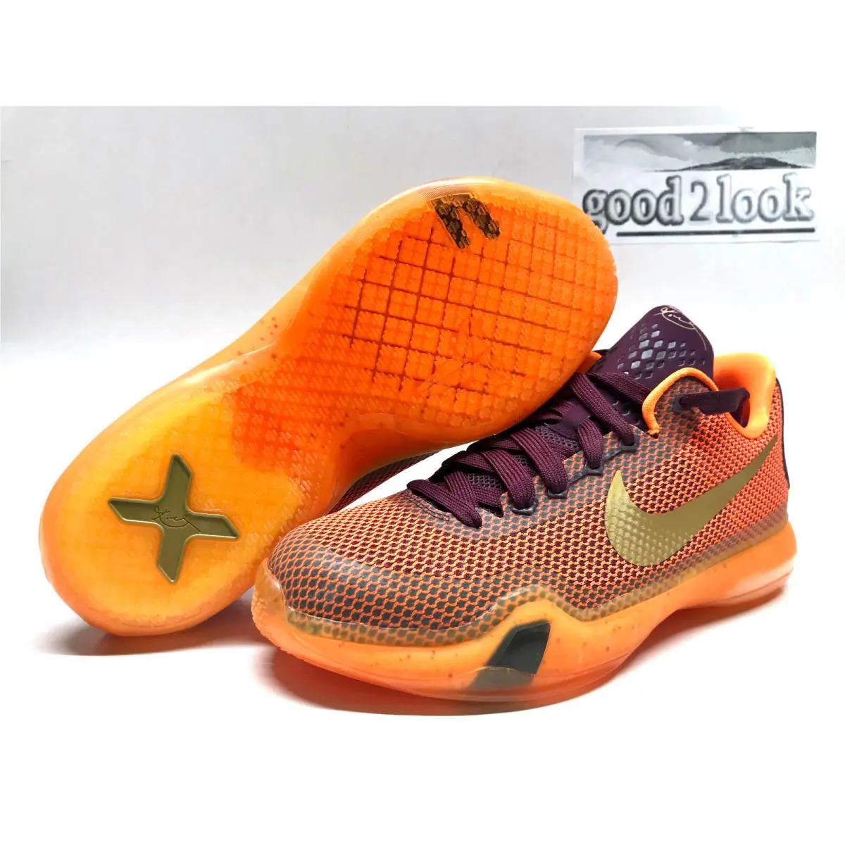 Nike shoes - 726067-676 - 726067-676 - Orange (UPC: 826218605703) 0