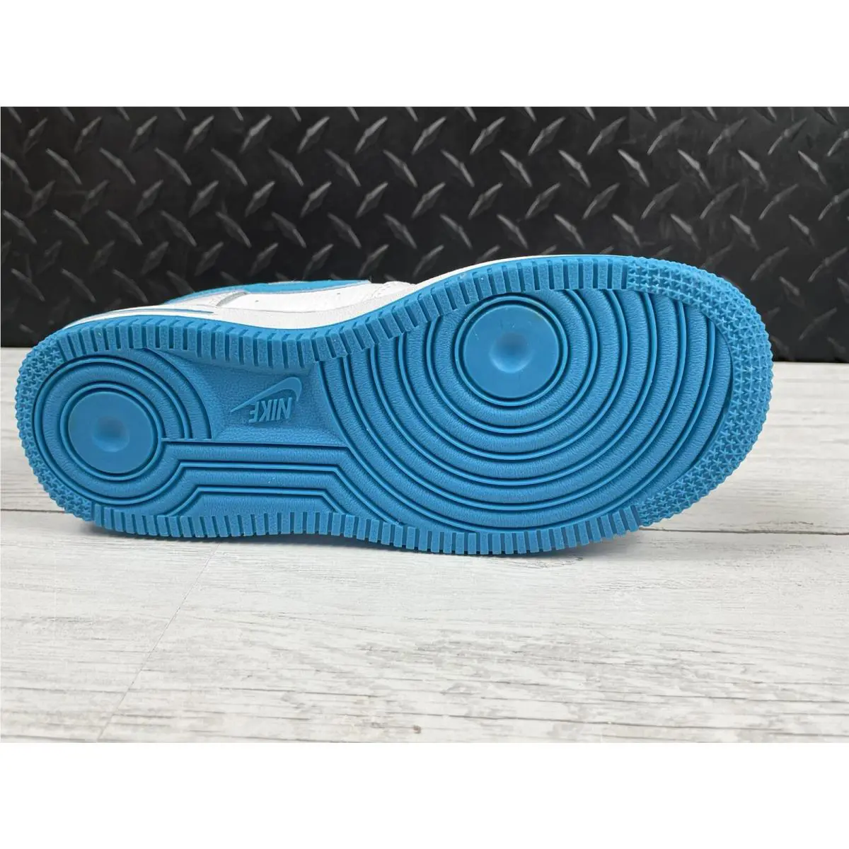 Nike shoes - Nike Air Force 1 - Air Force - DM3355-100 - White, Manufacturer: White & Light Blue Fury 9