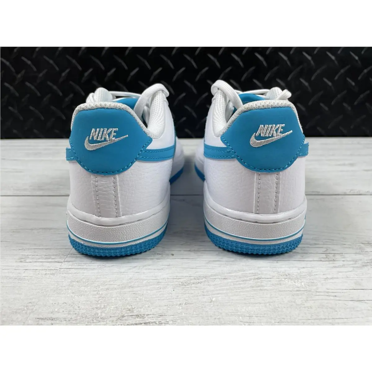 Nike shoes - Nike Air Force 1 - Air Force - DM3355-100 - White, Manufacturer: White & Light Blue Fury 5