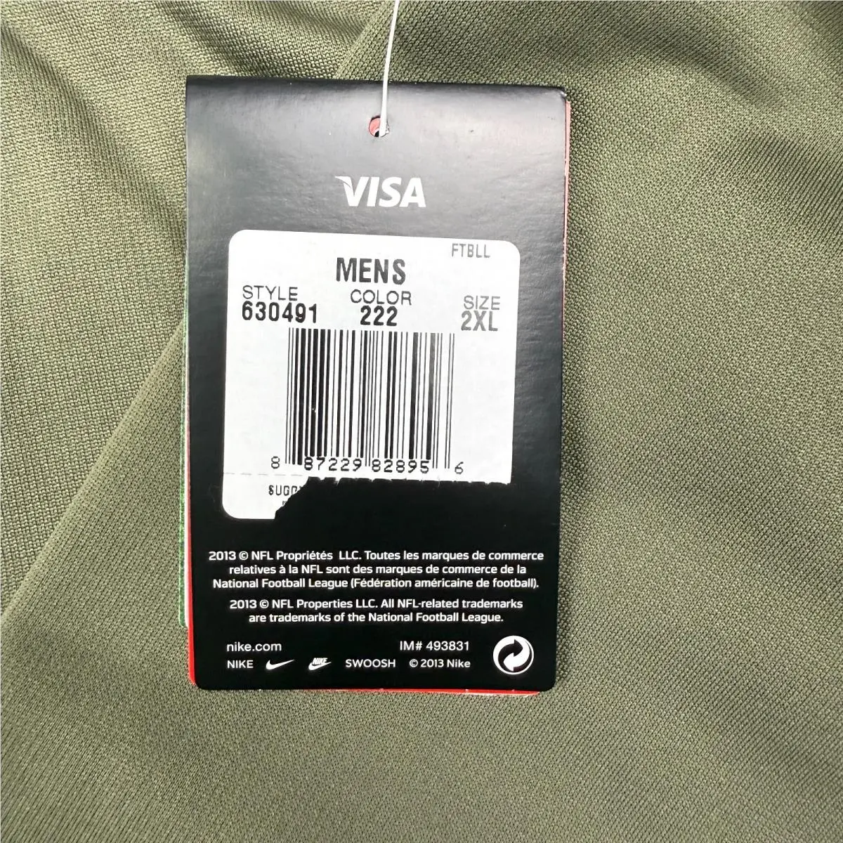 Nike clothing - Green (UPC: 887229828956) 2