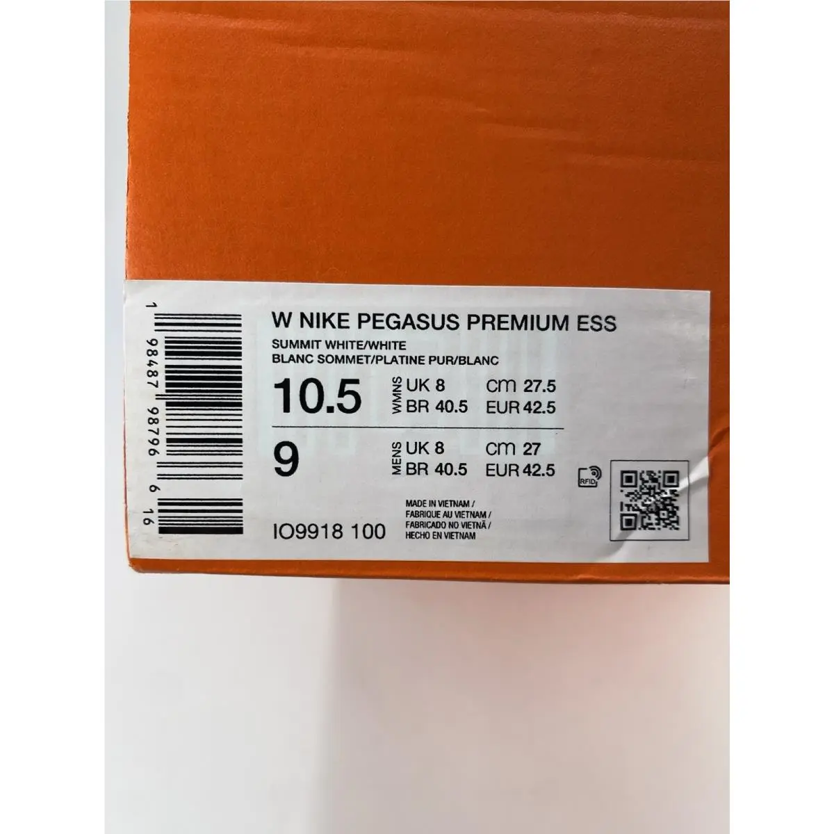 Nike shoes - Nike Air Tech Challenge - Air Tech Challenge - IO9918 100 - Summit White (UPC: 198487987966) 8