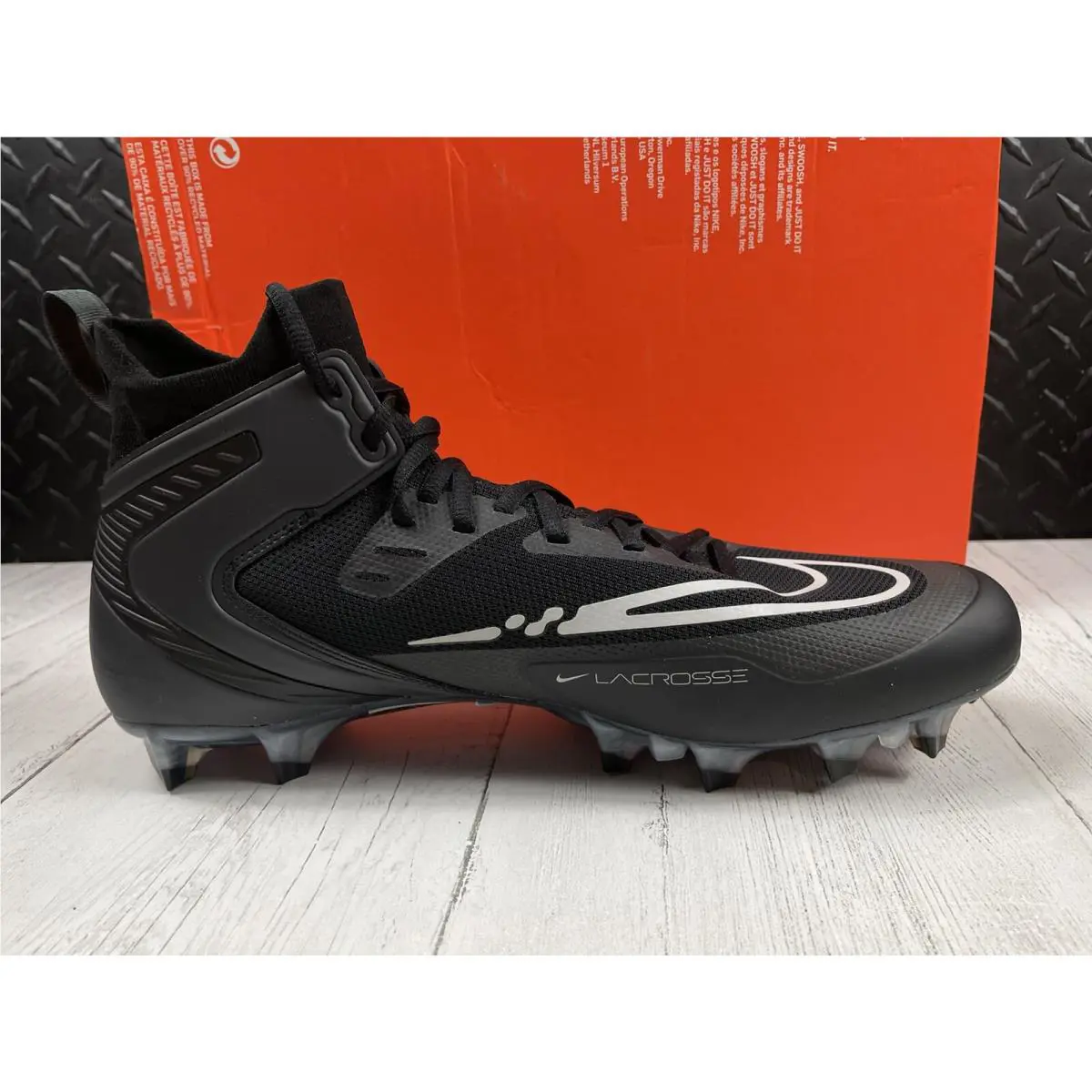 Nike shoes - Nike Alpha Huarache 8 Elite - CW4440-011 - Black (UPC: 0196151843037) 8