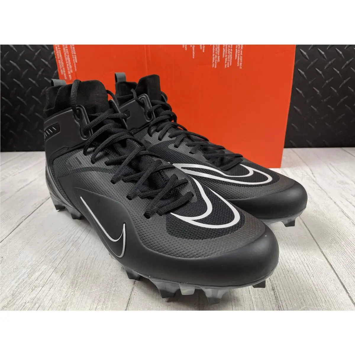 Nike shoes - Nike Alpha Huarache 8 Elite - CW4440-011 - Black (UPC: 0196151843037) 1