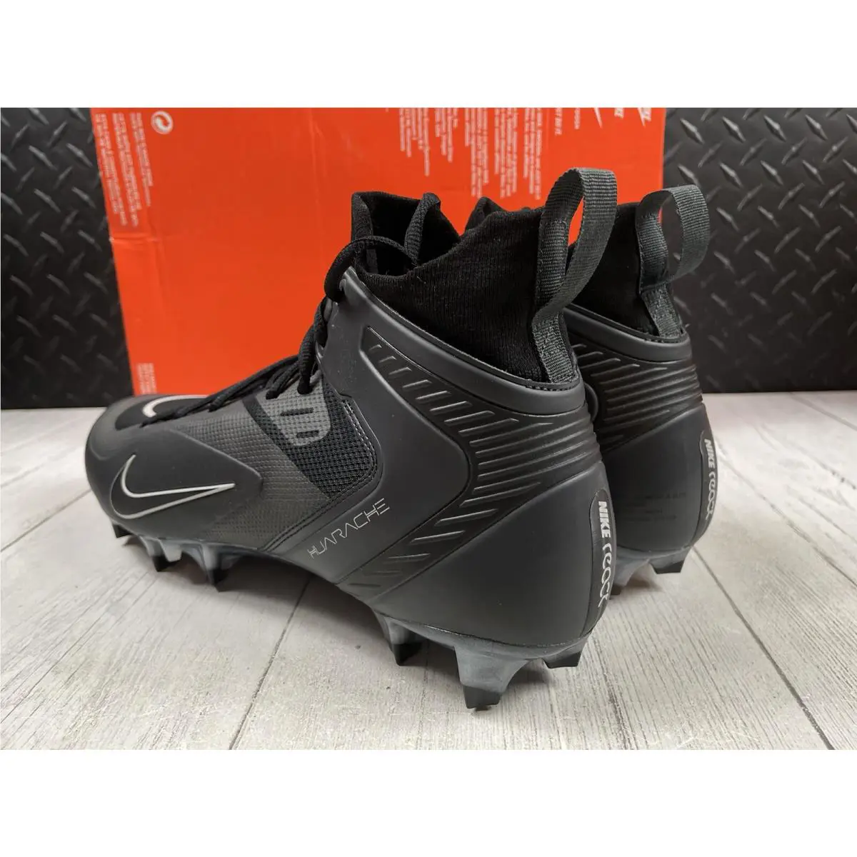 Nike shoes - Nike Alpha Huarache 8 Elite - CW4440-011 - Black (UPC: 0196151843037) 6