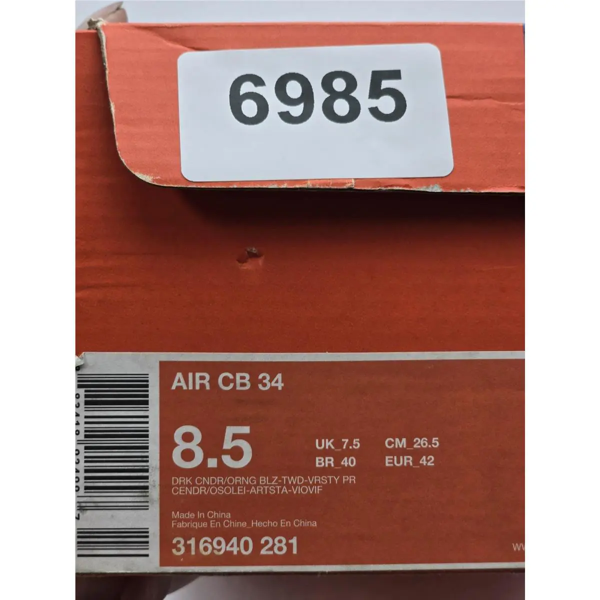 Nike shoes - Nike Air CB 34 - Air - 316940-281 - Brown 5