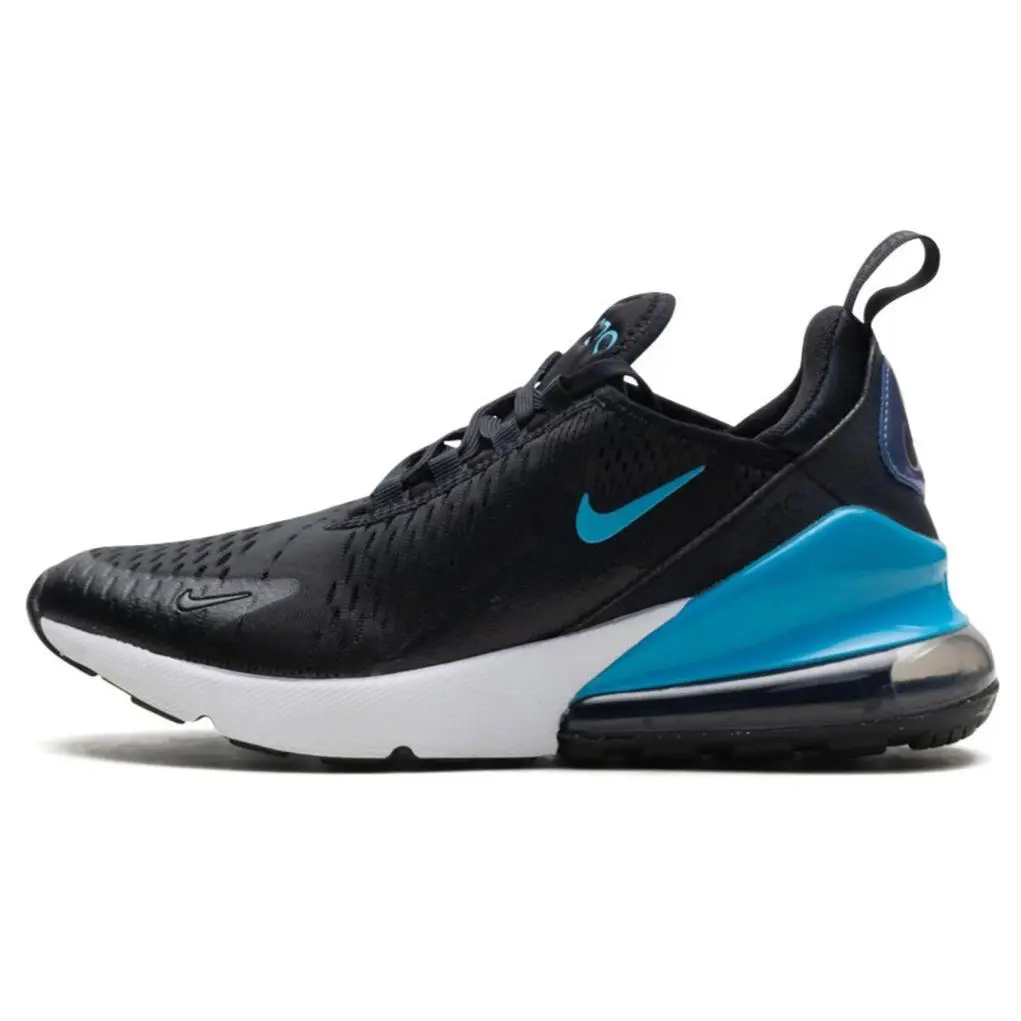 Nike shoes - Nike Air Max 270 - Air Max - Black/Blue with White Sole 8