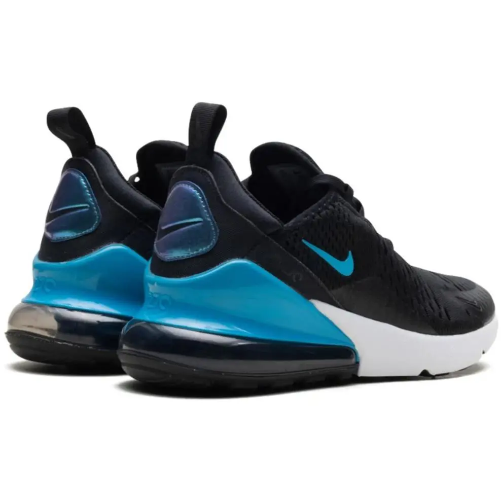 Nike shoes - Nike Air Max 270 - Air Max - Black/Blue with White Sole 0