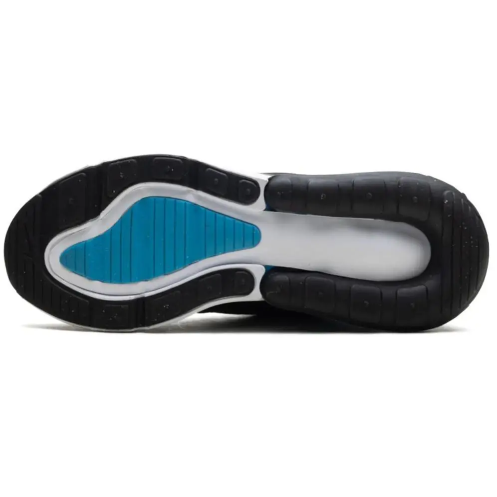 Nike shoes - Nike Air Max 270 - Air Max - Black/Blue with White Sole 1