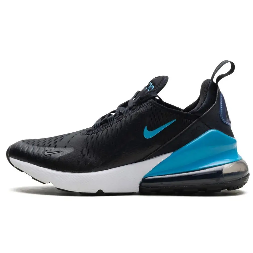 Nike shoes - Nike Air Max 270 - Air Max - Black/Blue with White Sole 2