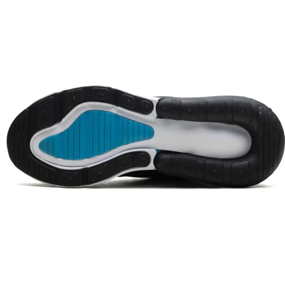 Nike shoes - Nike Air Max 270 - Air Max - Black/Blue with White Sole 6