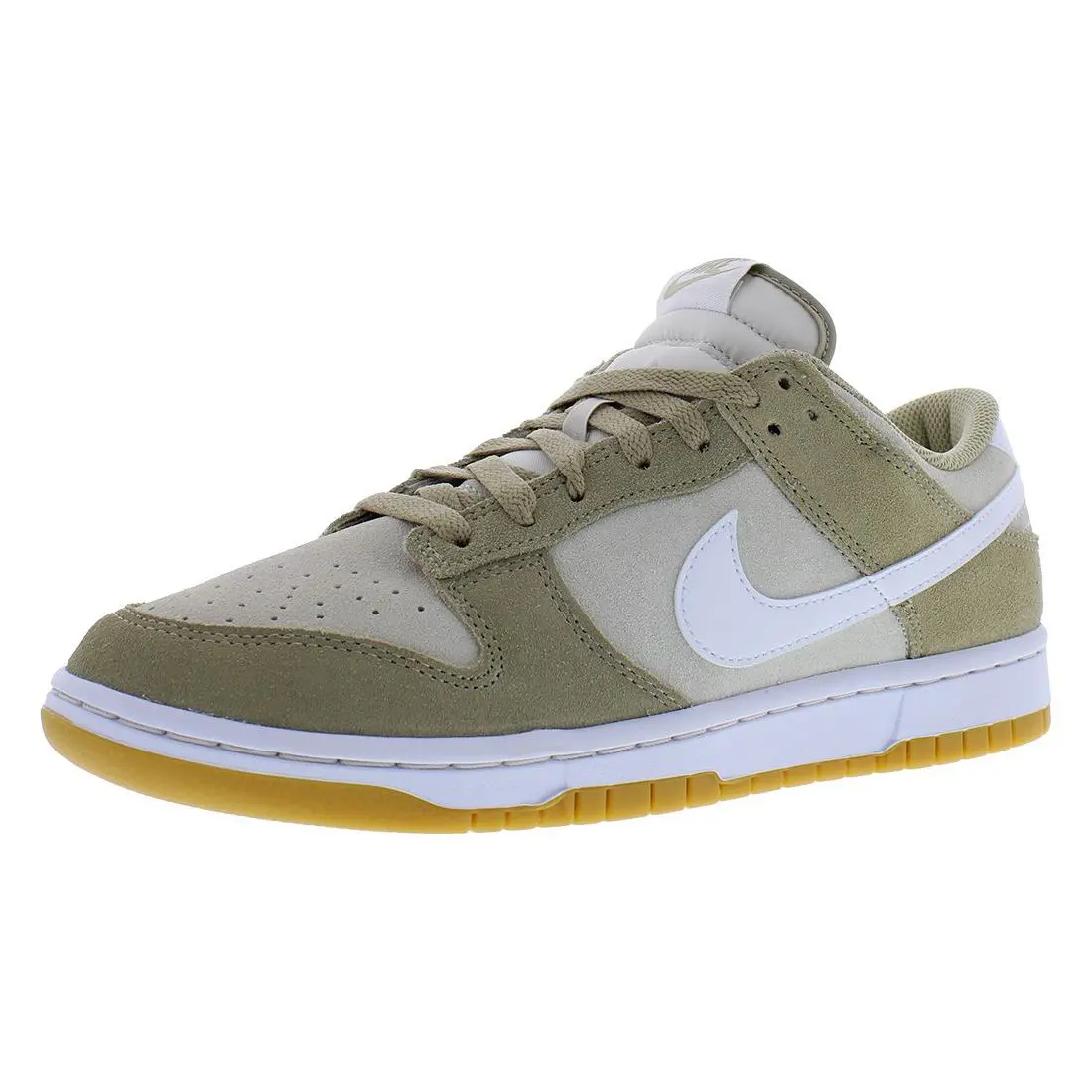 Nike Dunk Low Retro SE Suede Mens Shoes Size 9 Color: Pale Ivory/white - Ivory, Main: Beige