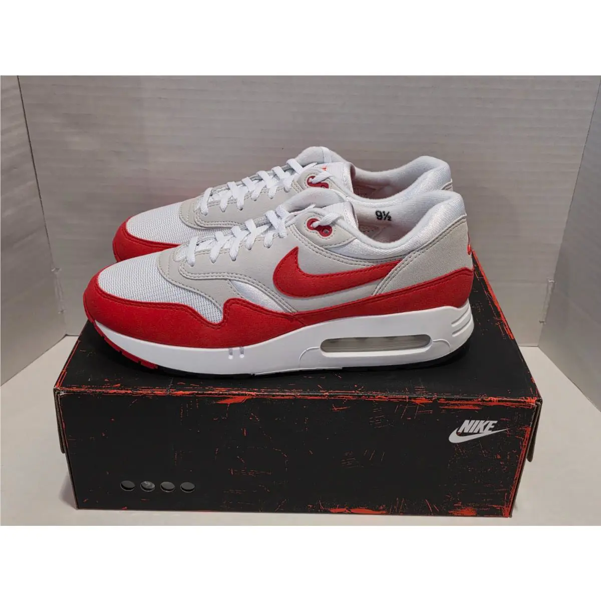 Nike shoes - Nike Air Max 1 - Air Max - DQ3989-100 - Red 1