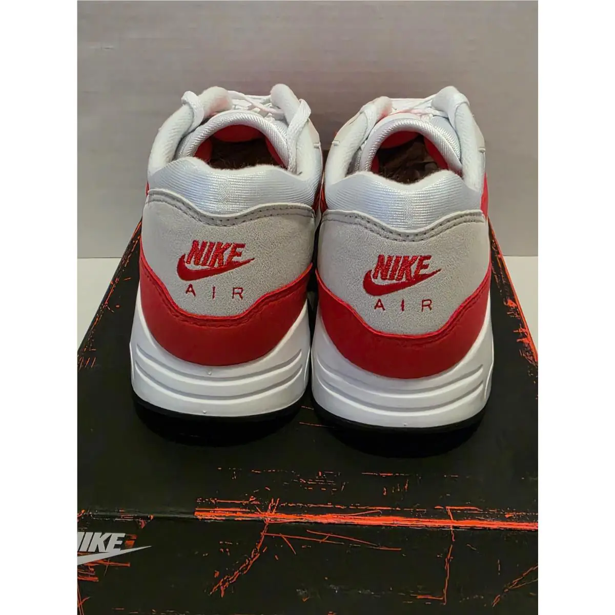 Nike shoes - Nike Air Max 1 - Air Max - DQ3989-100 - Red 2