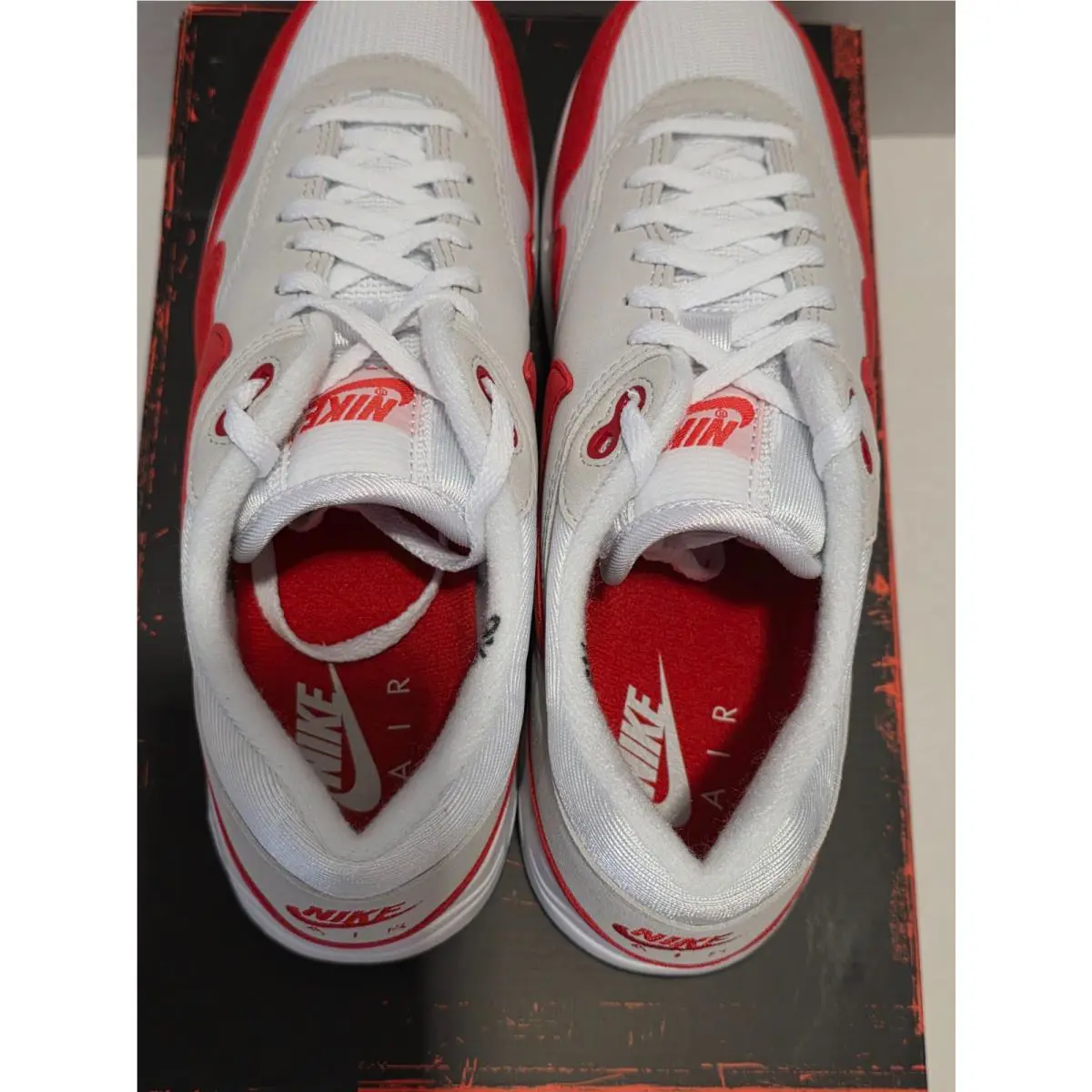 Nike shoes - Nike Air Max 1 - Air Max - DQ3989-100 - Red 3