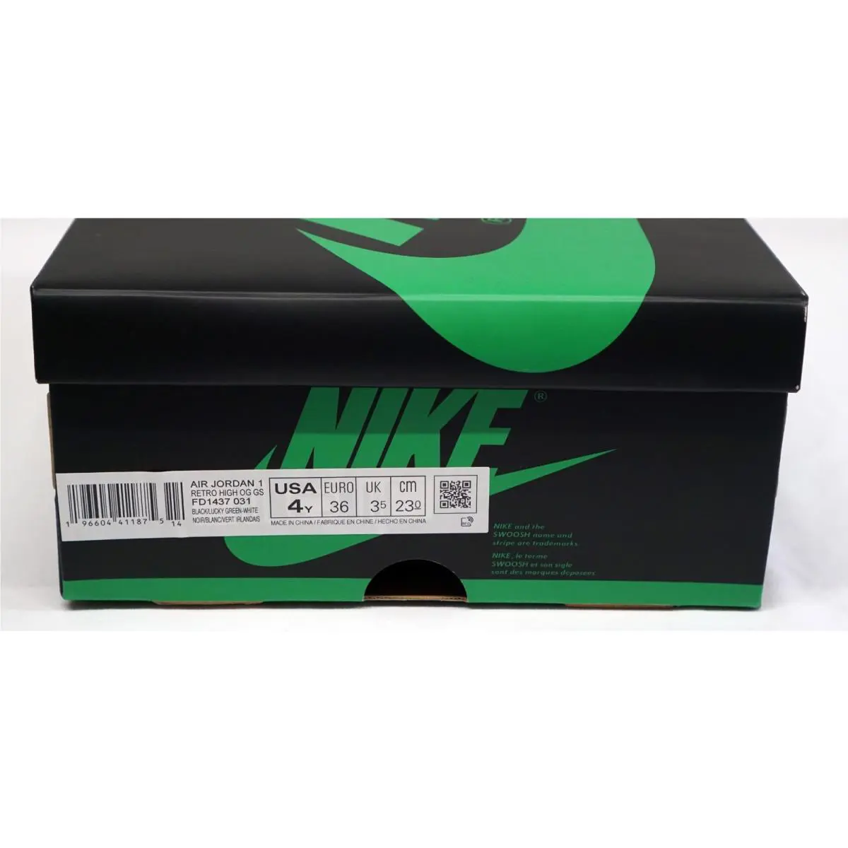 Nike shoes - Air Jordan 1 - Air - Green 1