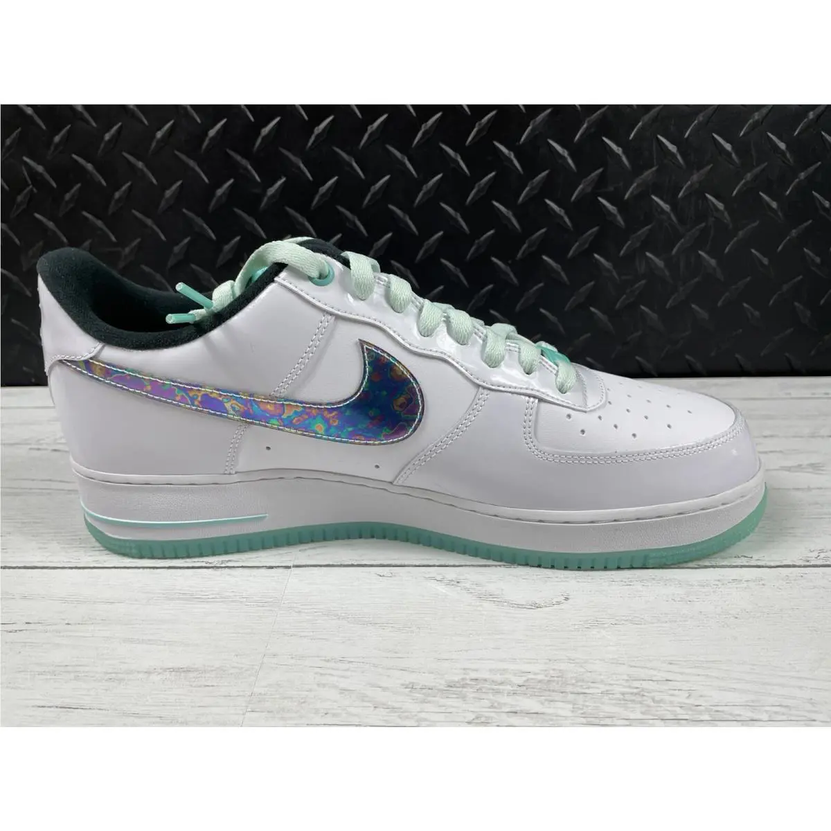 Nike shoes - Nike Air Force 1 `07 LV8 - DD9613-100 - White (UPC: 0194954320519) 8