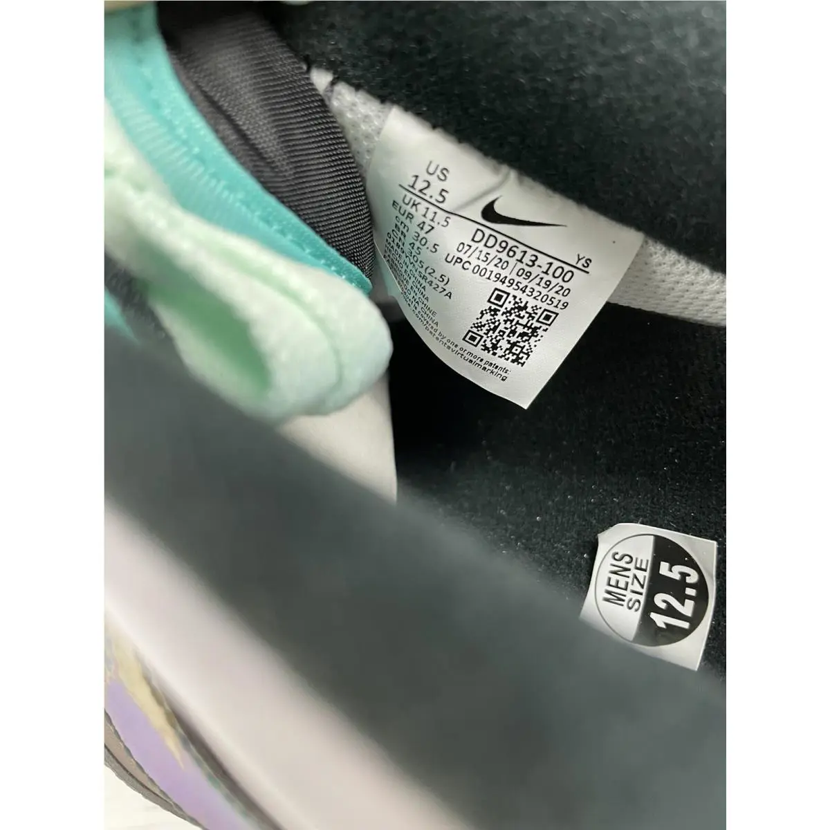 Nike shoes - Nike Air Force 1 `07 LV8 - DD9613-100 - White (UPC: 0194954320519) 10