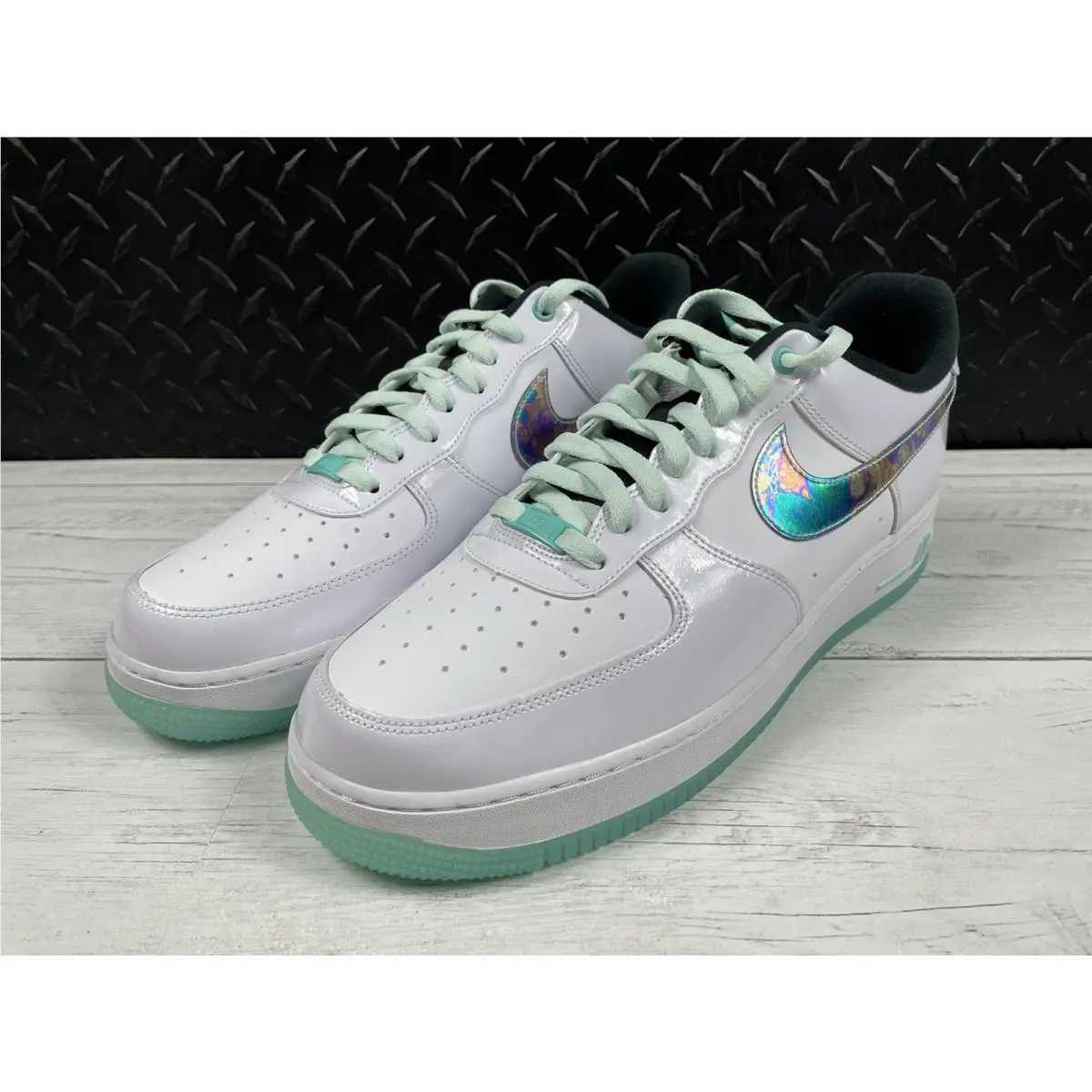 Nike shoes - Nike Air Force 1 `07 LV8 - DD9613-100 - White (UPC: 0194954320519) 3