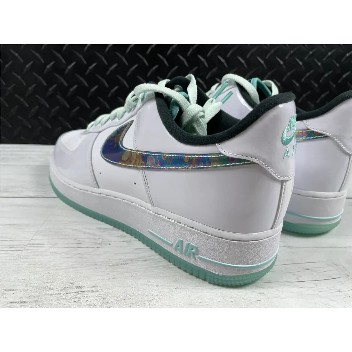 Nike shoes - Nike Air Force 1 `07 LV8 - DD9613-100 - White (UPC: 0194954320519) 6