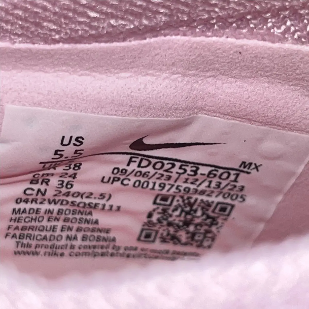 Nike shoes - Nike Zoom Mercurial Vapor 15 - FD0253-601 - Pink 5