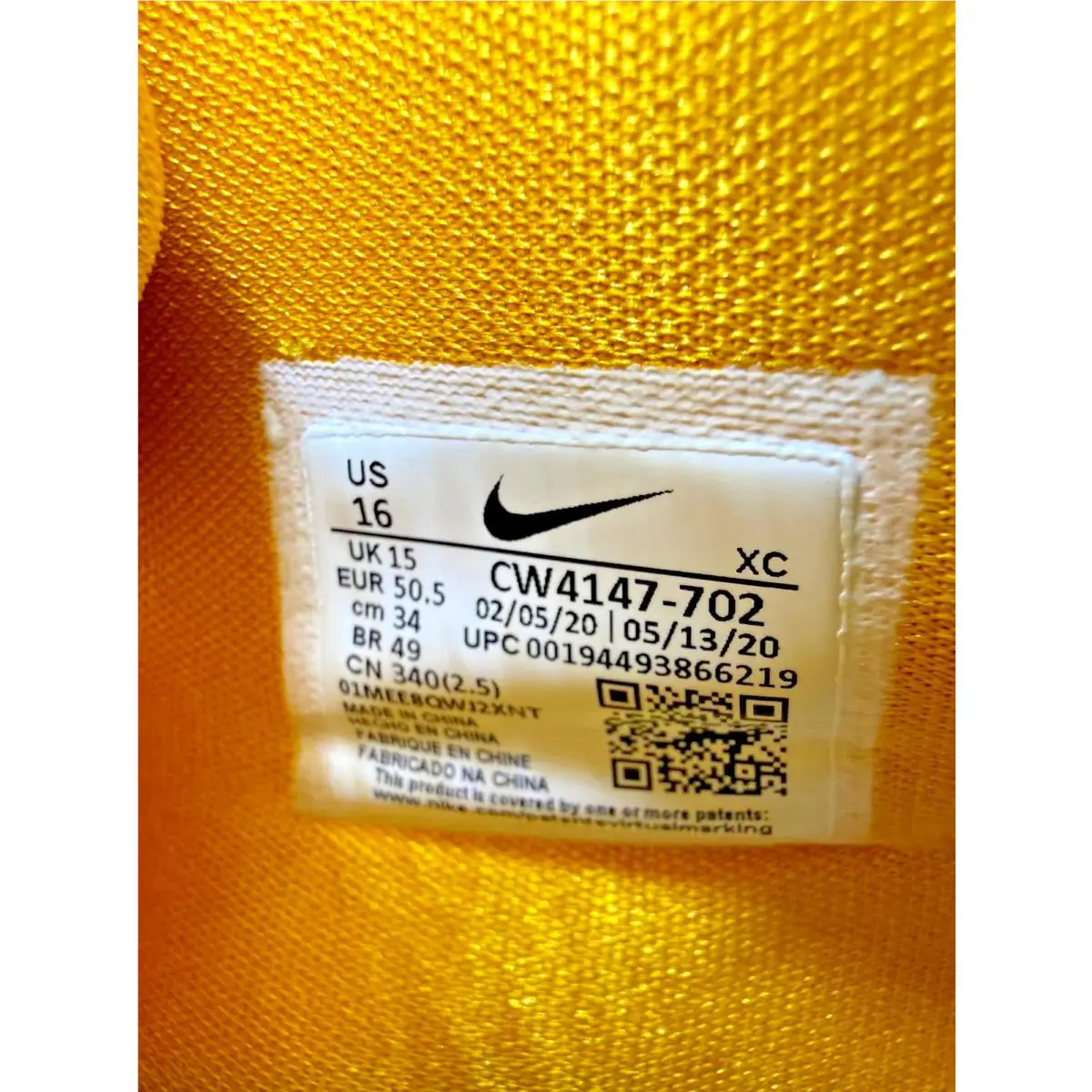 Nike shoes - Nike Kyrie Low - Kyrie Low - CW4147 702 - Yellow 1