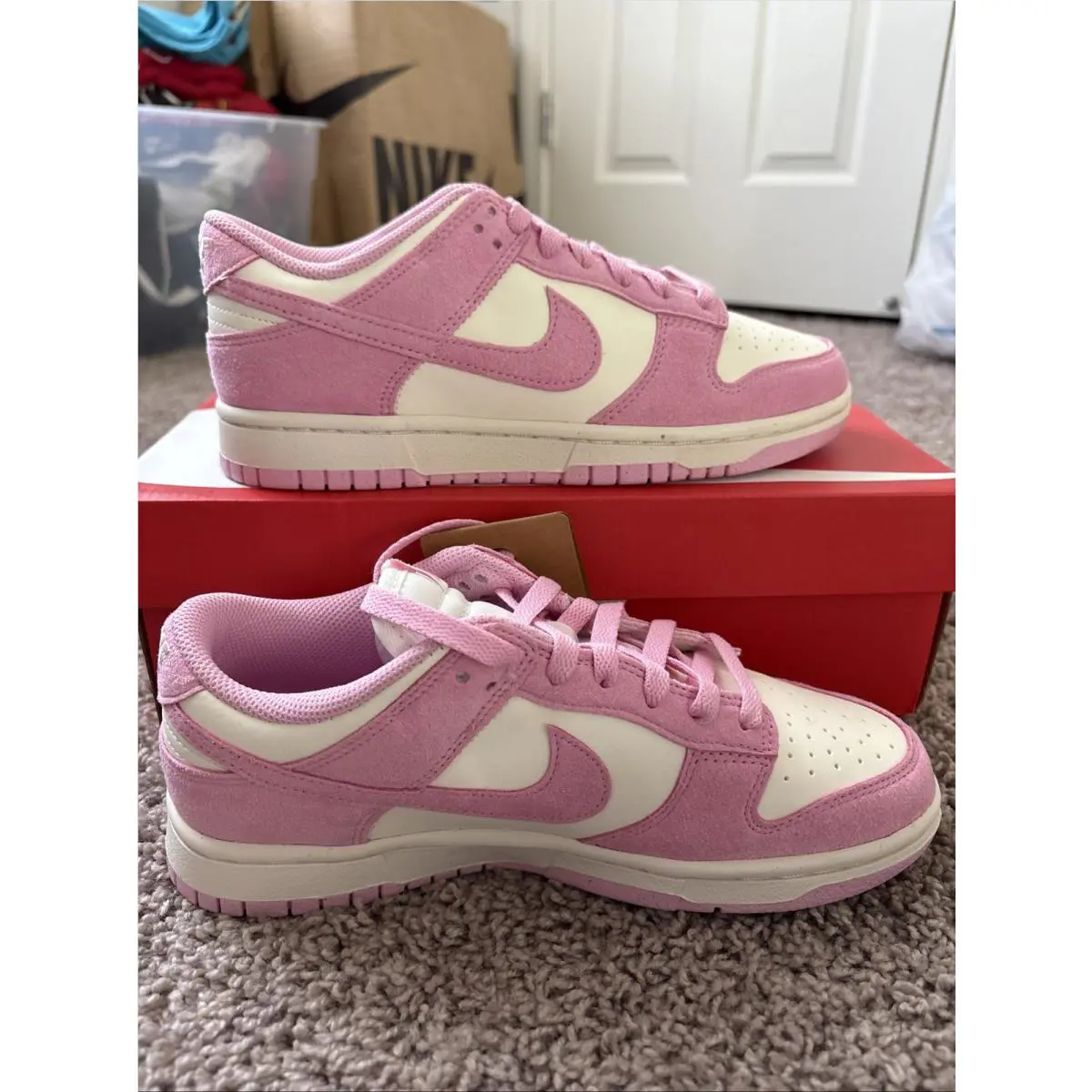 Nike shoes - Nike Dunk Low - Dunk Low - HJ7673-101 - Sail/Pink Rise/Sail 4