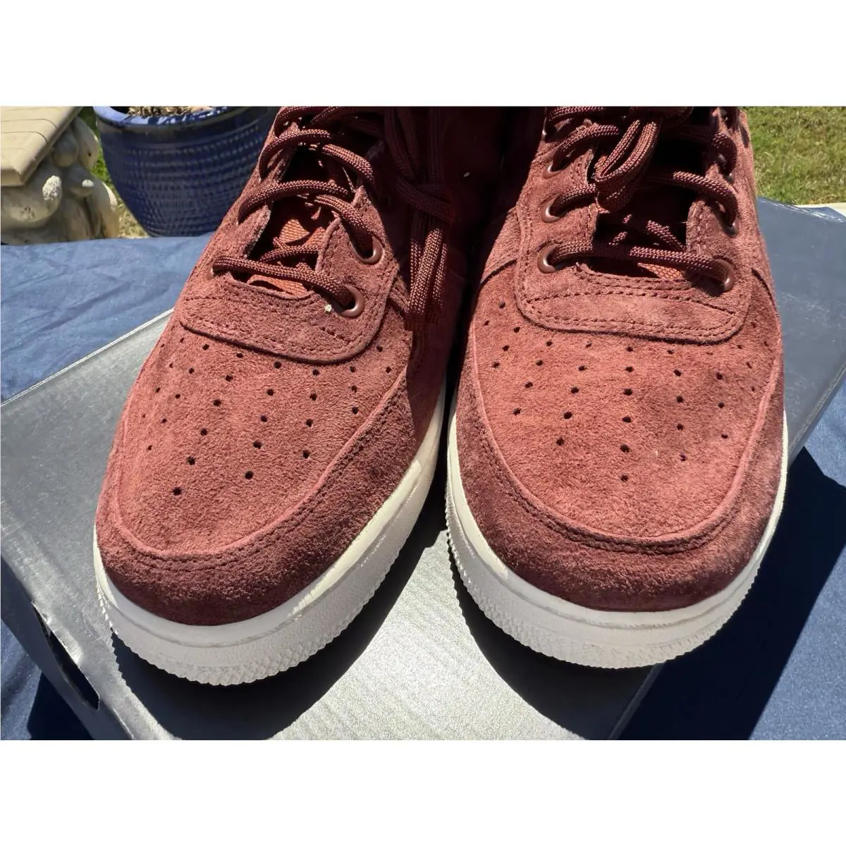 Nike shoes - SF Air Force - Air Force - Dune Red 0