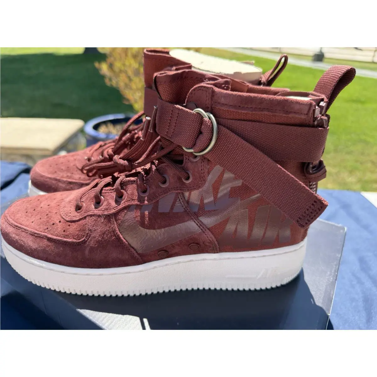 Nike shoes - SF Air Force - Air Force - Dune Red 2