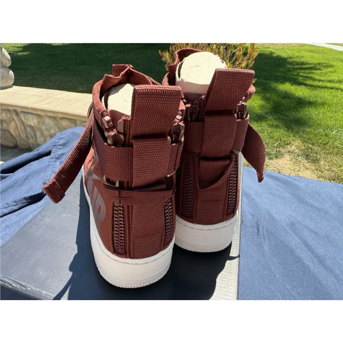 Nike shoes - SF Air Force - Air Force - Dune Red 3