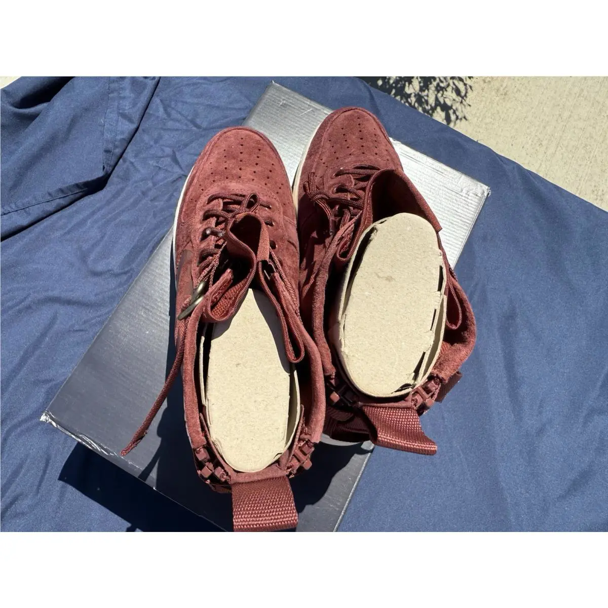 Nike shoes - SF Air Force - Air Force - Dune Red 4