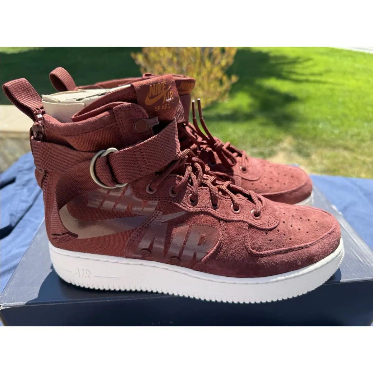 Nike shoes - SF Air Force - Air Force - Dune Red 5