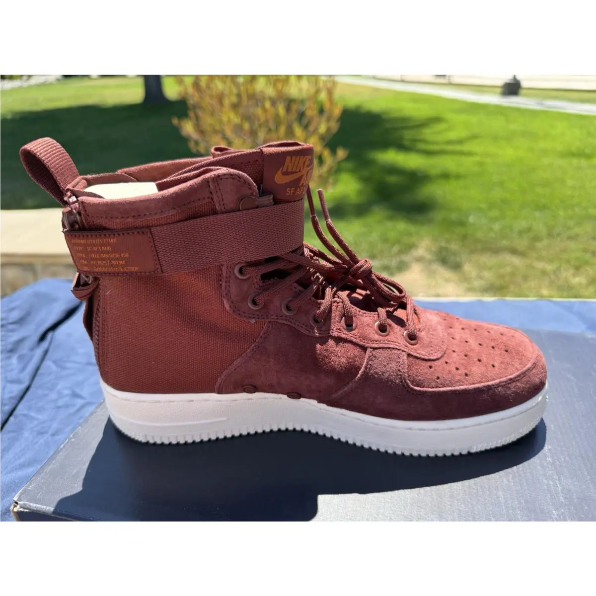 Nike shoes - SF Air Force - Air Force - Dune Red 7