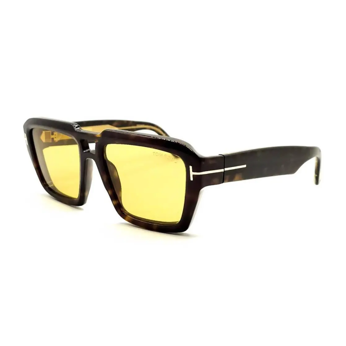 Tom Ford TF 1202-F/S Icon Collection Sunglasses 52E Havana/amber 56 One Left