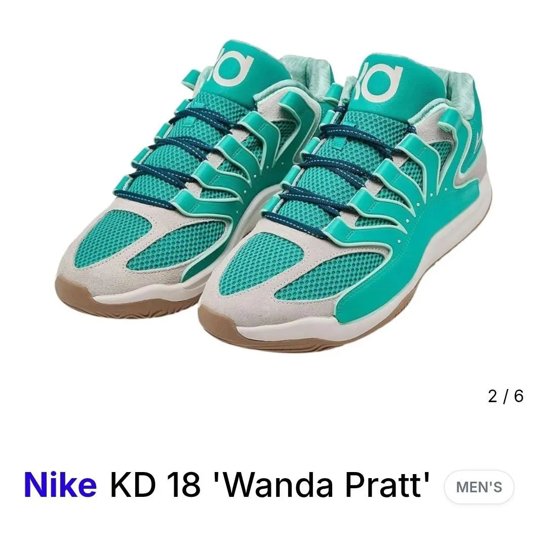 Nike shoes - Nike KD 18 - HV1992-301 - Blue 0