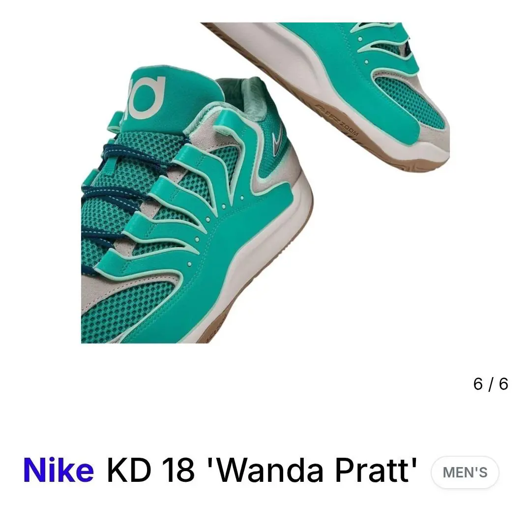Nike shoes - Nike KD 18 - HV1992-301 - Blue 1