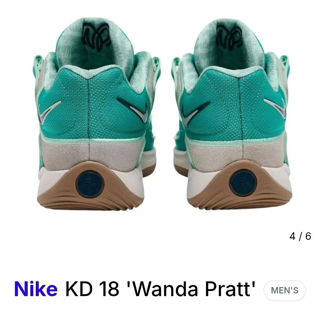 Nike shoes - Nike KD 18 - HV1992-301 - Blue 4
