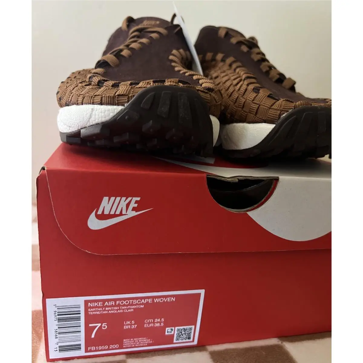 Nike shoes - Nike Air Footscape - Air Footscape - FB1959-200 - Earth/Light British Tan 8