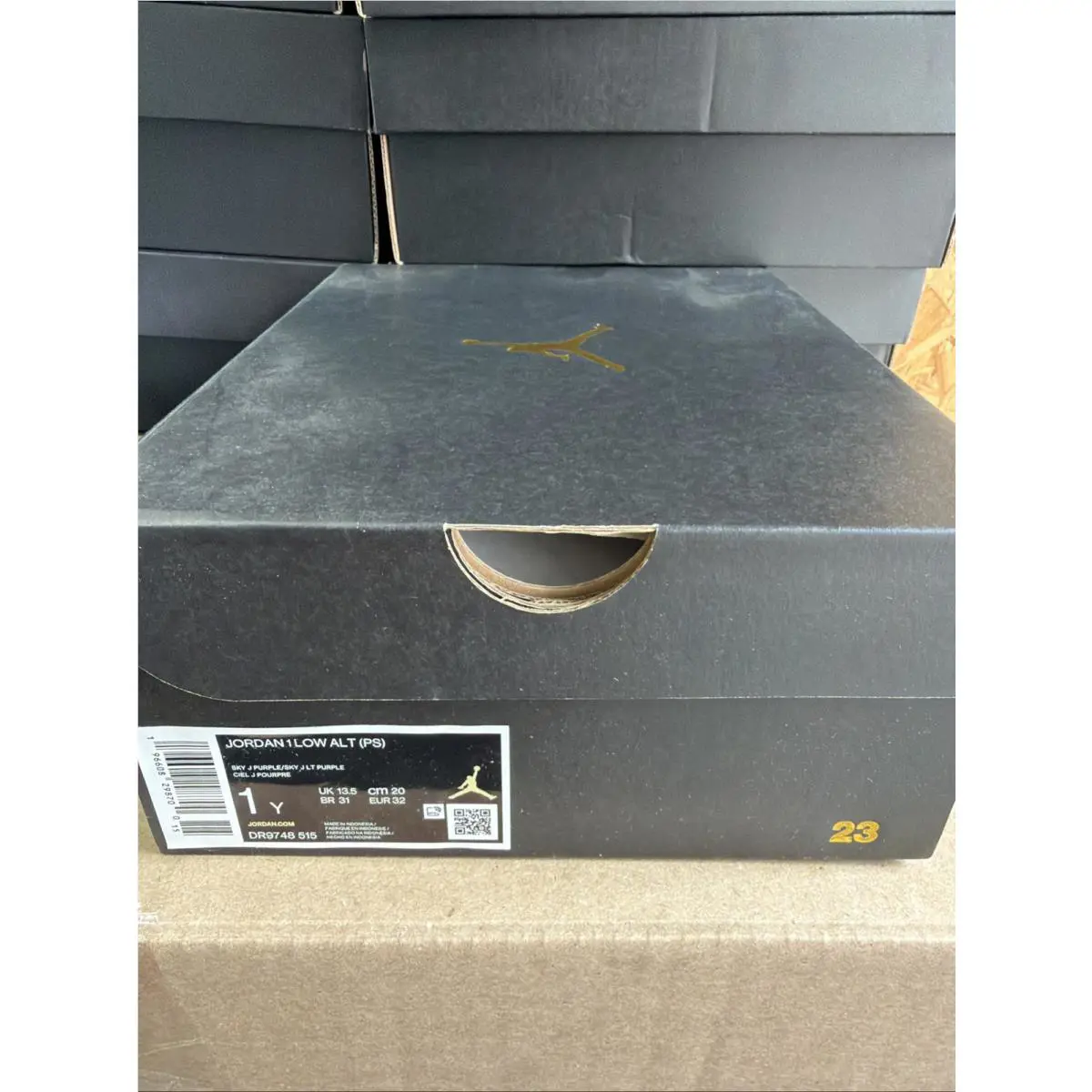Nike shoes - Air Jordan 1 - Air - DR9748515 - Purple (UPC: 0196608298700) 6