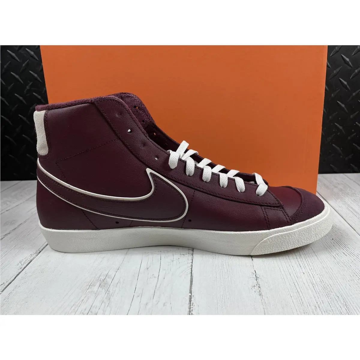 Nike shoes - Nike Blazer - Blazer - DQ7672-600 - Maroon (UPC: 0196154981330) 8