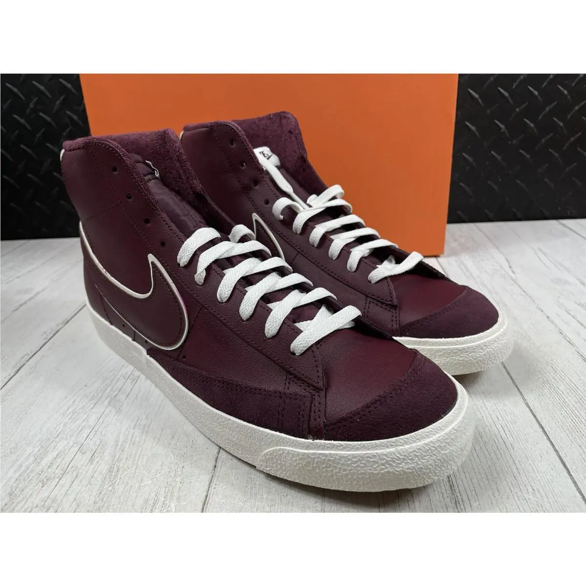 Nike shoes - Nike Blazer - Blazer - DQ7672-600 - Maroon (UPC: 0196154981330) 1
