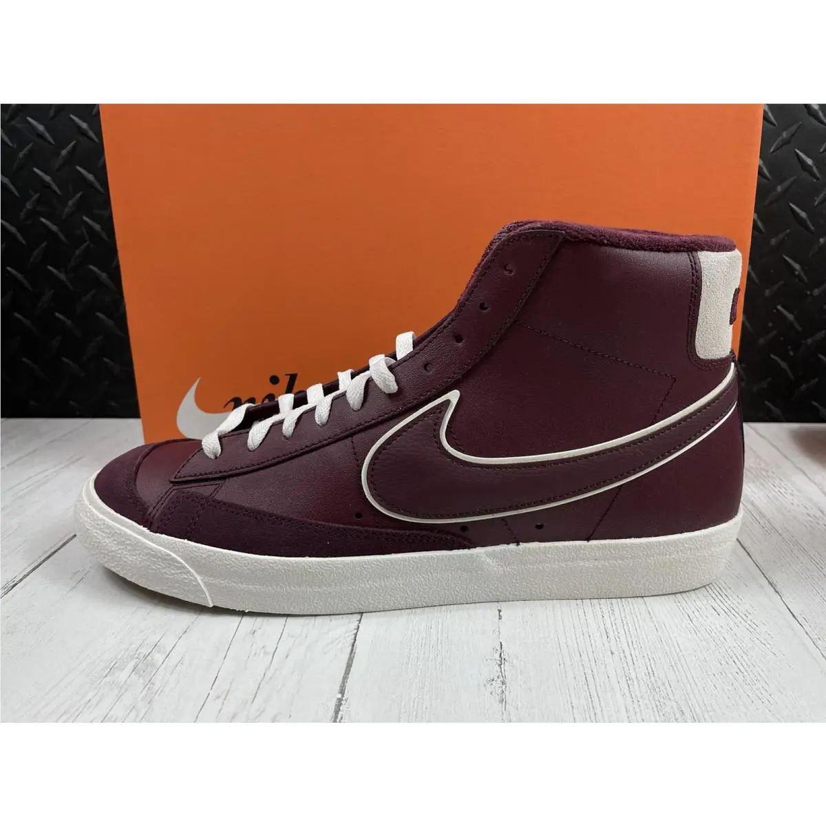 Nike shoes - Nike Blazer - Blazer - DQ7672-600 - Maroon (UPC: 0196154981330) 7
