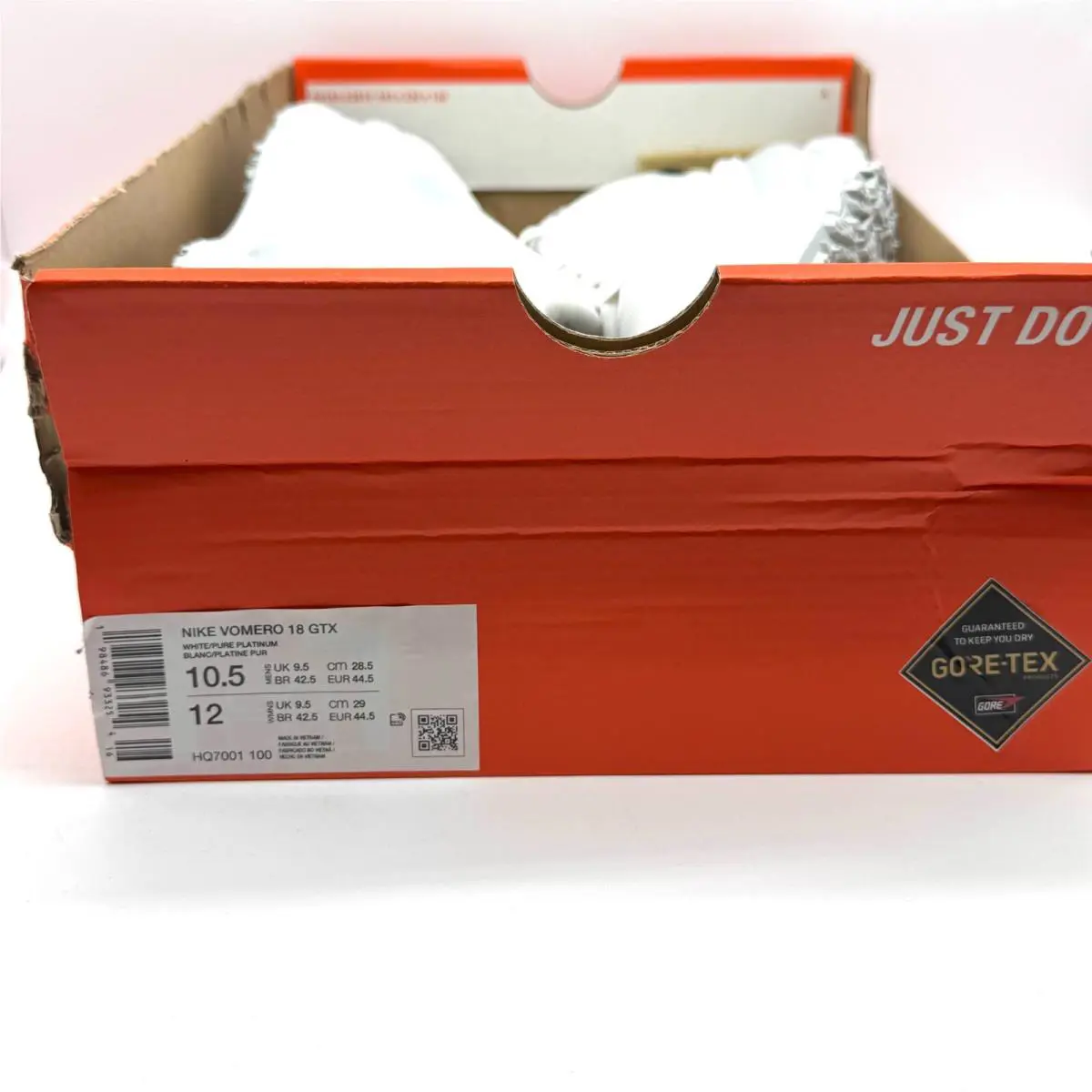Nike shoes - Nike Vomero 18 GTX - Vomero GTX - HQ7001-100 - White (UPC: 198486933254) 9