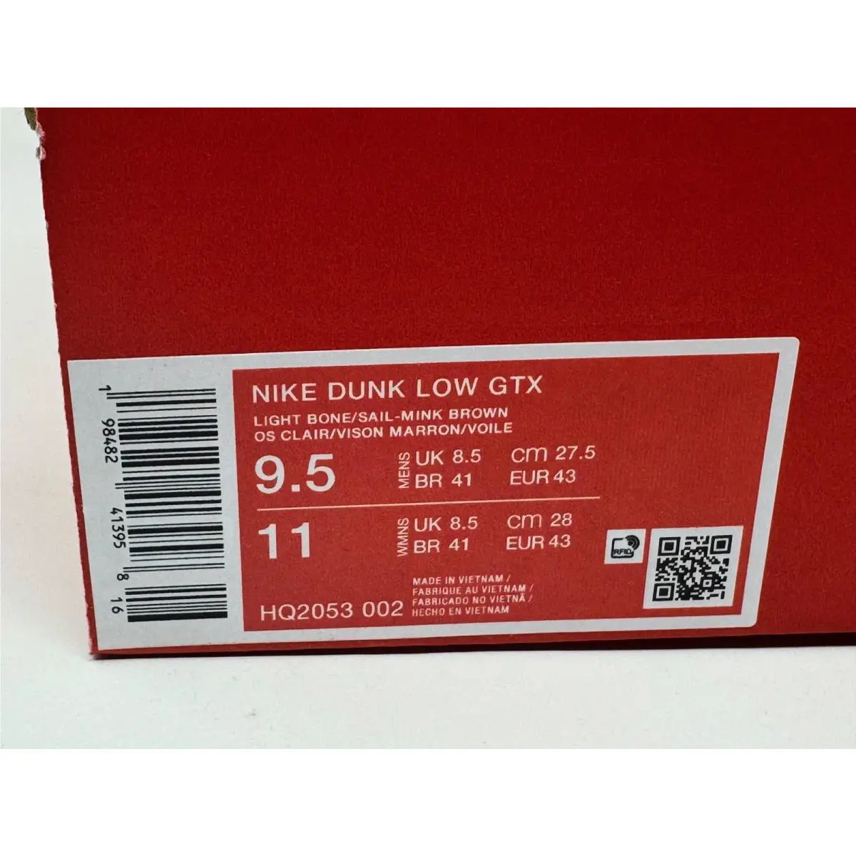 Nike shoes - Nike Dunk Low GTX - Dunk Low GTX - Brown (UPC: 198482413958) 0