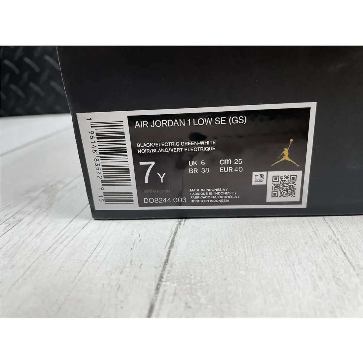 Nike shoes - Air Jordan 1 - Air - DO8244-003 - Green (UPC: 0196148835229) 10